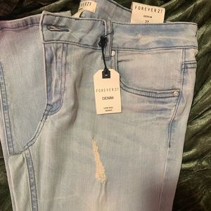 Forever 21 Distressed Jeans